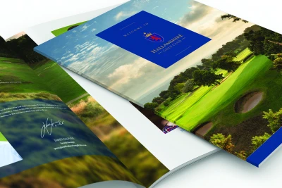Hallamshire Golf Club Brochure Design